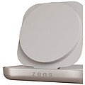 Zens 15W magnetická nabíjačka na nočný stolík, biela