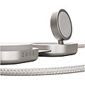 Zens Pro 3 140W nabíjací kábel 3 v 1 s USB-C, biela