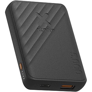 12W 5000mAh powerbanka s rýchlym nabíjaním, čierna