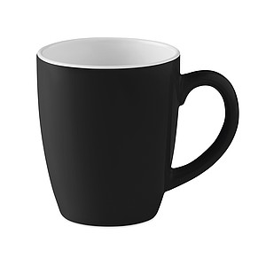 300 ml keramický hrnček v kartónovej darčekovej krabičke, čierna