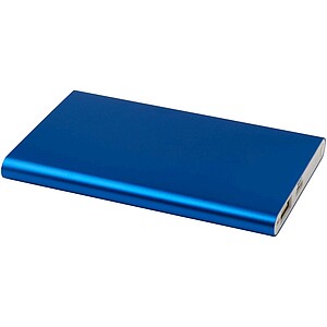 4000mAh powerbanka typu C z recyklovaného hliníka, kráľovská modrá