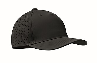 5 panelová baseballová čepice 200g, černá