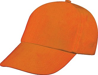 5-panelová šiltovka, oranžová