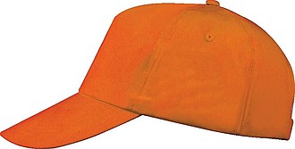 5-panelová šiltovka, oranžová