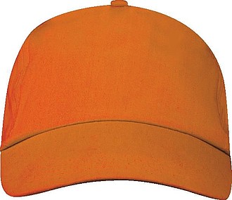 5-panelová šiltovka, oranžová