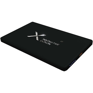 5000mAh ultra tenká magnetická powerbanka SCX.design P22, černá