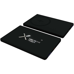 5000mAh ultra tenká magnetická powerbanka SCX.design P22, černá