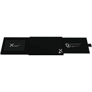 5000mAh ultra tenká magnetická powerbanka SCX.design P22, černá