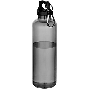 750ml láhev na vodu Oregon z recyklovaného plastu RCS s karabinou, černá