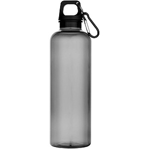 750ml láhev na vodu Oregon z recyklovaného plastu RCS s karabinou, černá