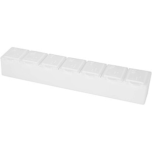 7denní multivitaminový organizér, bílá