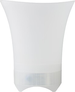 ABS kbelík na led s reproduktorem, bílý