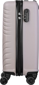 ABS kufr s matným povrchem, béžová