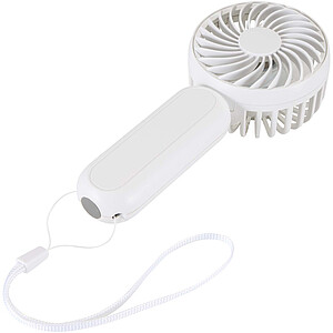 Aervia prenosný ventilátor z recyklovaného plastu, biela