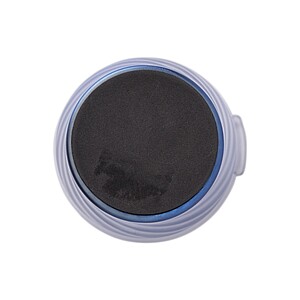AKLAVIK Termohrnek s víčkem, kombinace nerez, plast, 325ml, modrý