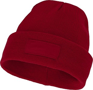 Akrylová čiapka Boreas predĺženého tvaru (beanie), tmavohnedá