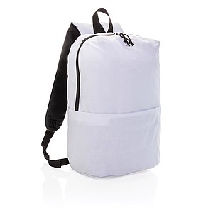 ALONISOS Jednoduchý klasický batoh PVC free, biela