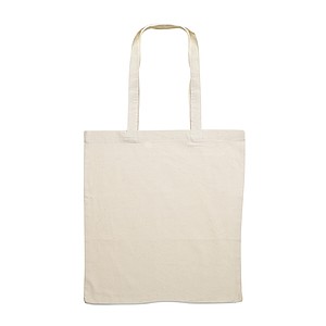 AMBORA Bavlněná nákupní taška s dlouhými uchy, přírodní - taška s vlastním potiskem