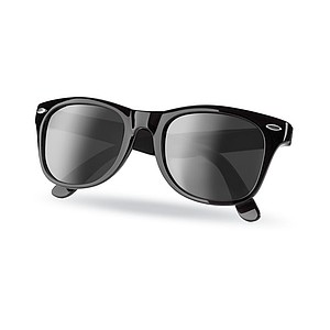 AMERICA Klasické sluneční brýle s UV400 ochranou, černá - sluneční brýle s vlastním potiskem