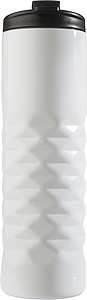 ANADOLA Nerezový termohrnček, objem 460 ml, biely