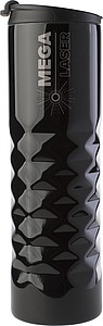 ANADOLA Nerezový termohrnček, objem 460 ml, čierny