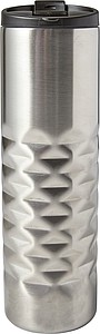ANADOLA Nerezový termohrnček, objem 460 ml, strieborný