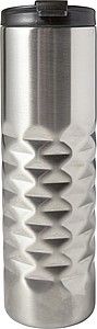 ANADOLA Nerezový termohrnček, objem 460 ml, strieborný