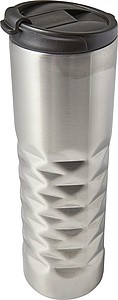 ANADOLA Nerezový termohrnček, objem 460 ml, strieborný