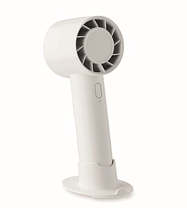 ARBIL Malý prenosný ventilátor 2000 mAh, biela