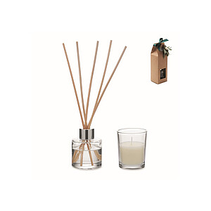 Aroma difuzér a svíčka, béžová