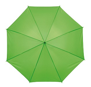 Automatický holový deštník s rukojetí v dřevěném vzhledu, pr. 103cm, světle zelený