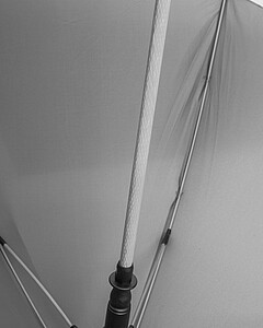 Automatický klasický deštník, šedá