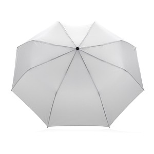 Automaticky mini deštník Impact AWARE™ RPET 190T, průměr 97 cm, bílá