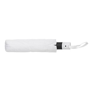 Automaticky mini deštník Impact AWARE™ RPET 190T, průměr 97 cm, bílá