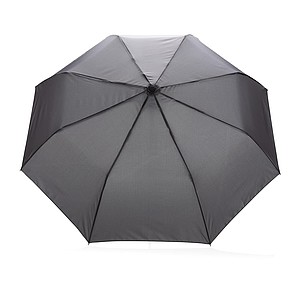 Automaticky mini deštník Impact AWARE™ RPET 190T, průměr 97 cm, šedá