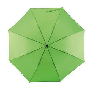 Automatický větru odolný deštník, světle zelený, pr. 103 cm