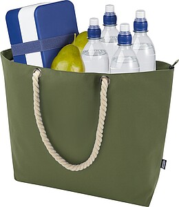 BAFFIN Chladicí plážová a nákupní taška z recyklovaného polyesteru, objem 23 l, tmavě zelená