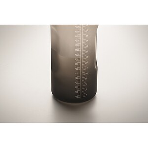 BAHAR Sportovní láhev na vodu, RPET 2000 ml, šedá/černá