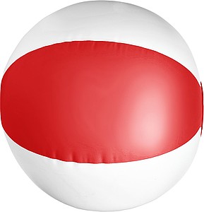 BALON Nafukovací míč, prům. 25 cm, červená
