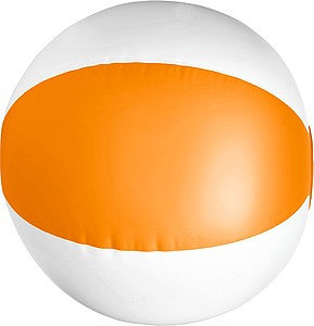 BALON Nafukovací míč, prům. 25 cm, oranžová