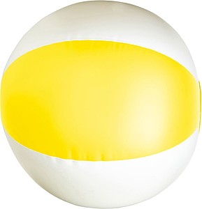 BALON Nafukovací míč, prům. 25 cm, žlutá