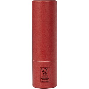 Balzám na rty s vanilkovým aroma, papírový obal, červený
