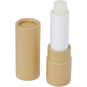 Balzám na rty s vanilkovým aroma, papírový obal, přírodní