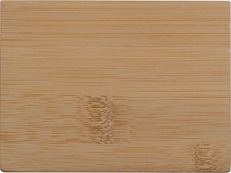 Bambusová krabička na poznámky, béžová