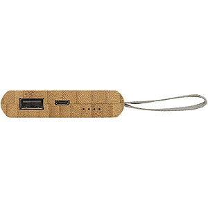 Bambusová powerbanka 5 000 mAh
