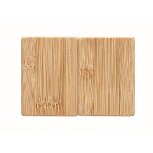 Bambusová slánka a pepřenka, béžová