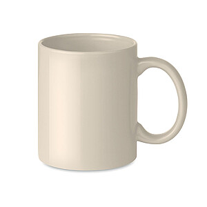 Barevný keramický hrnek 300ml, béžová