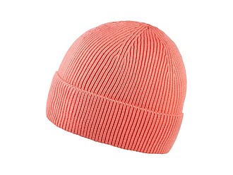 BARIADA Zimní čepice s lemem, růžová
