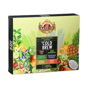 BARID -Cold Brew Assorted papier 60x2g - Zmes ovocných ľadových čajov