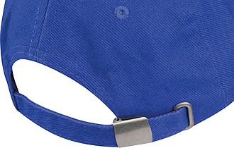 Baseballová kšiltovka z bavlny, neobsahuje AZO, modrá